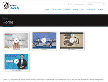 Tablet Screenshot of elearnsas.com